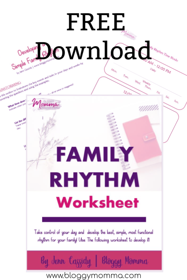 Family Rhythm Workbook