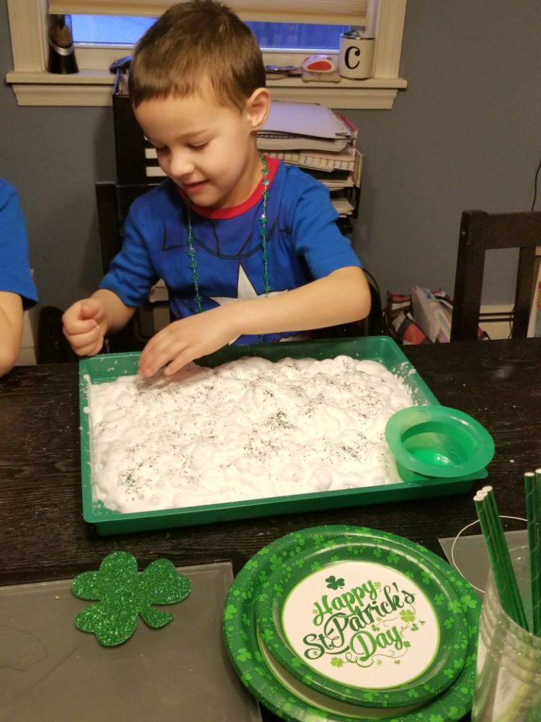 St. Patrick's Day gold coins