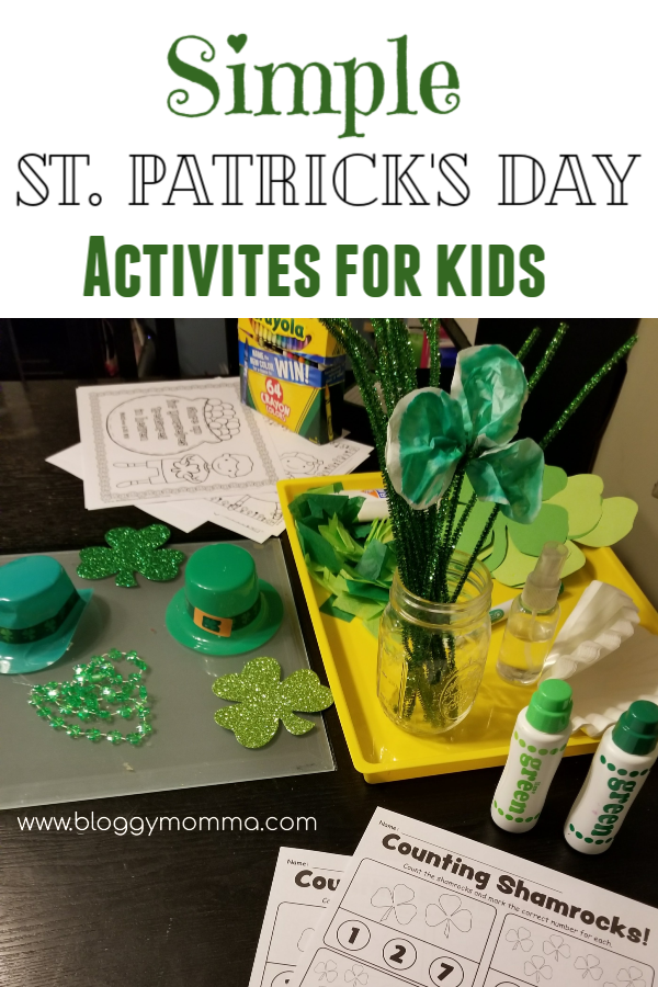 st patricks day activities