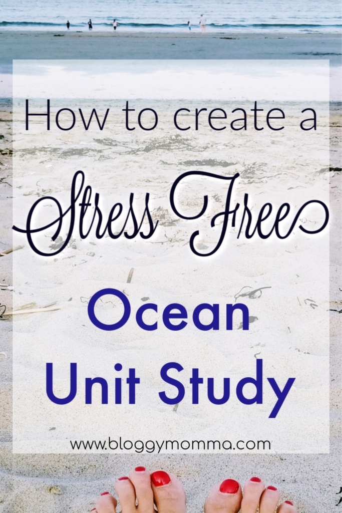 Stress Free Ocean Unit Study