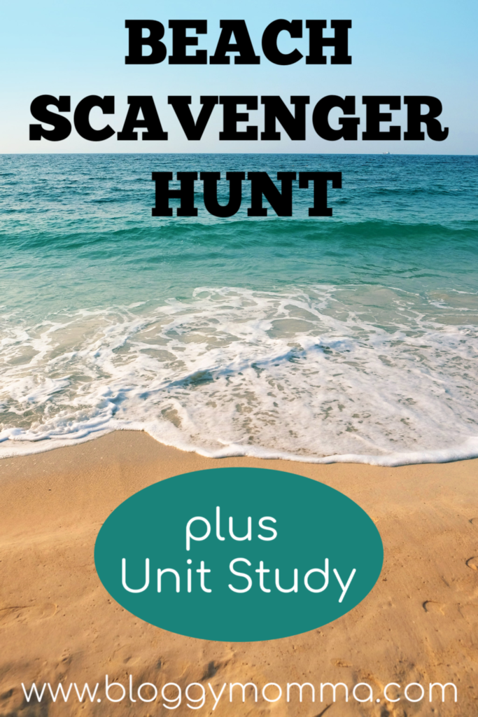 beach scavenger hunt