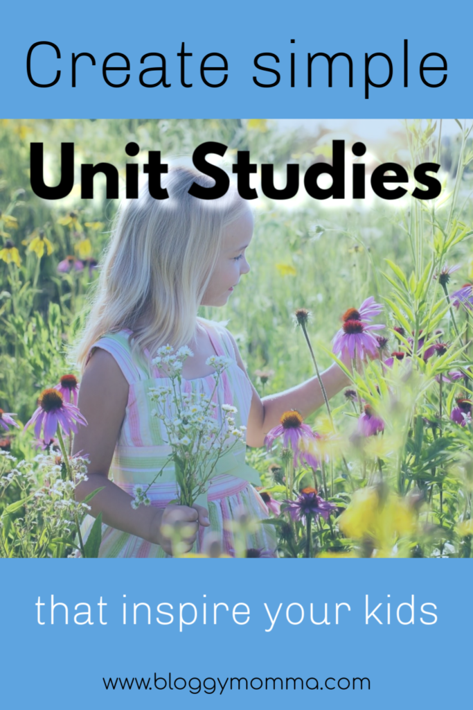 create simple unit studies