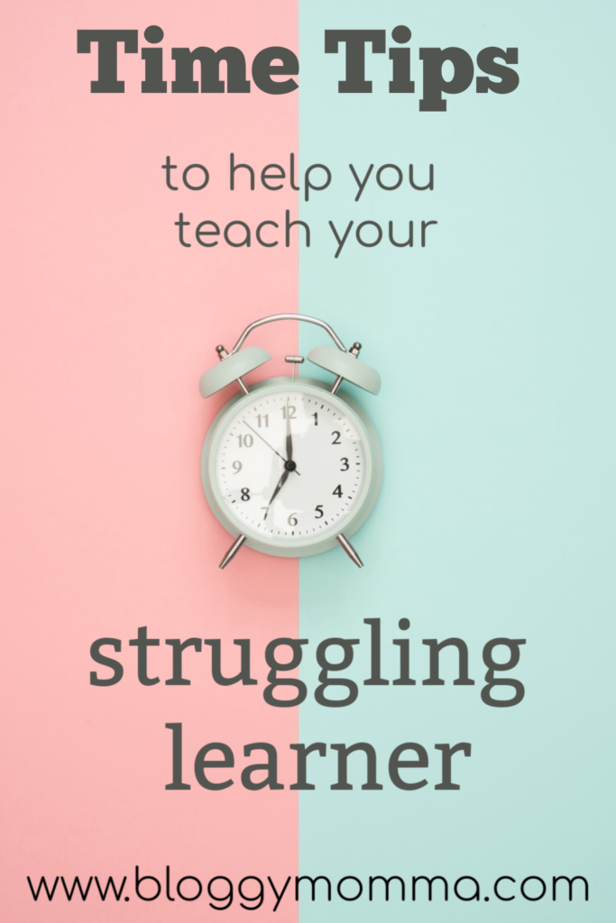 5 Tips to Help struggling learners by using Time 