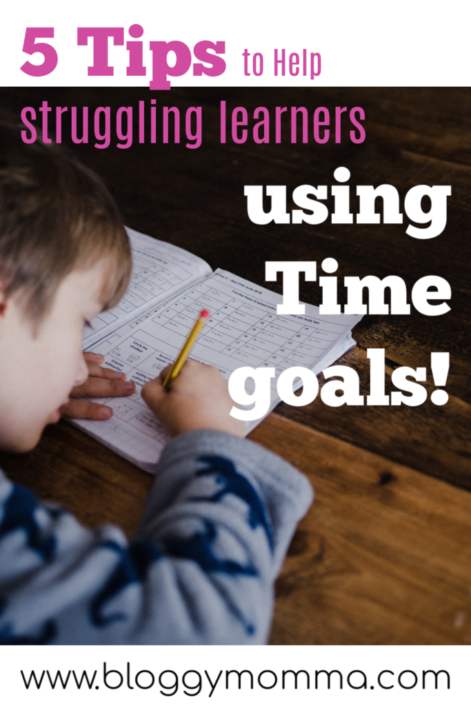 5 Tips to Help struggling learners by using Time 