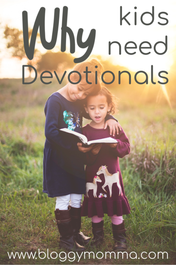 why kids need devotionals