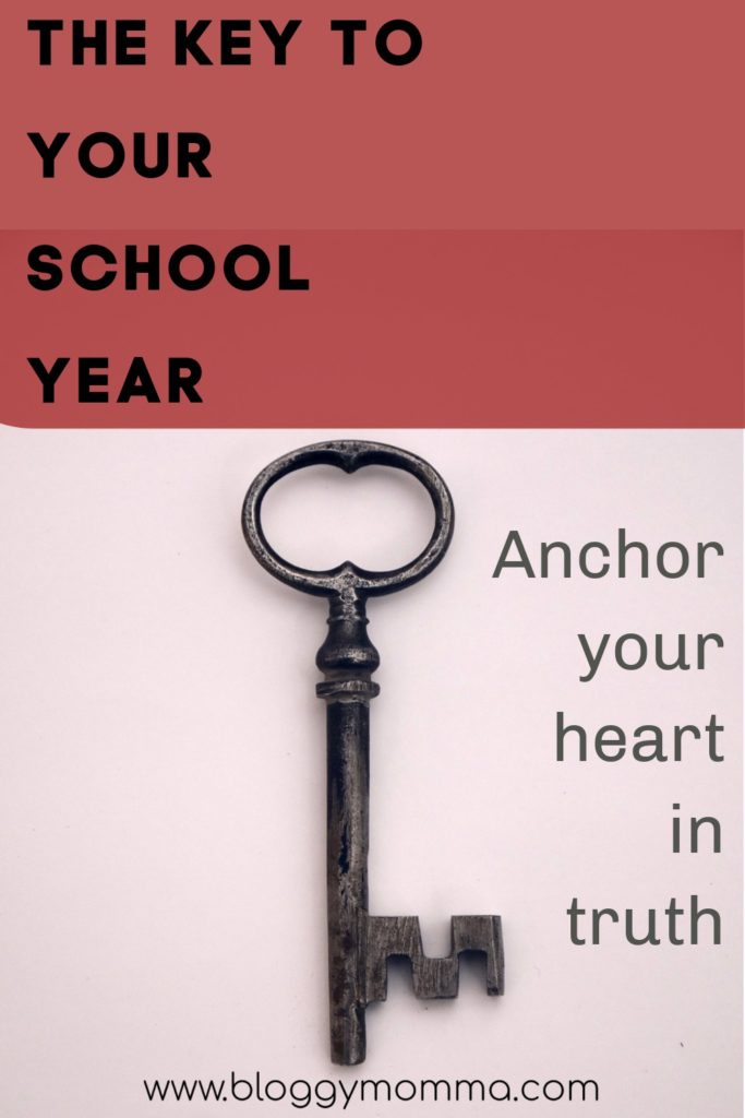 anchor verse for school year