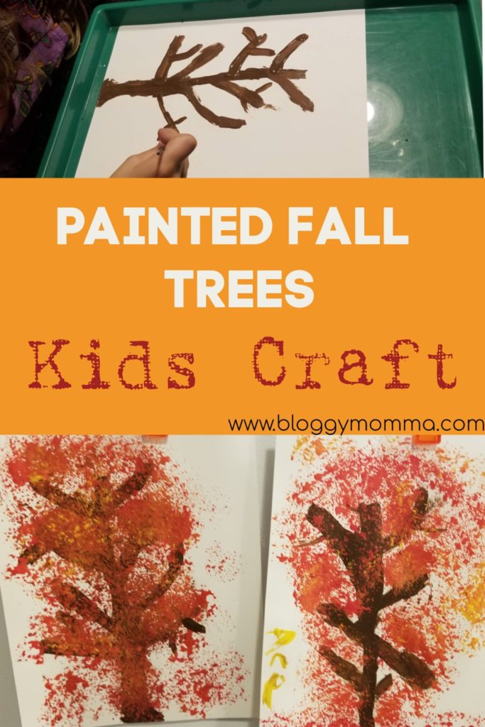 Painted Fall Trees