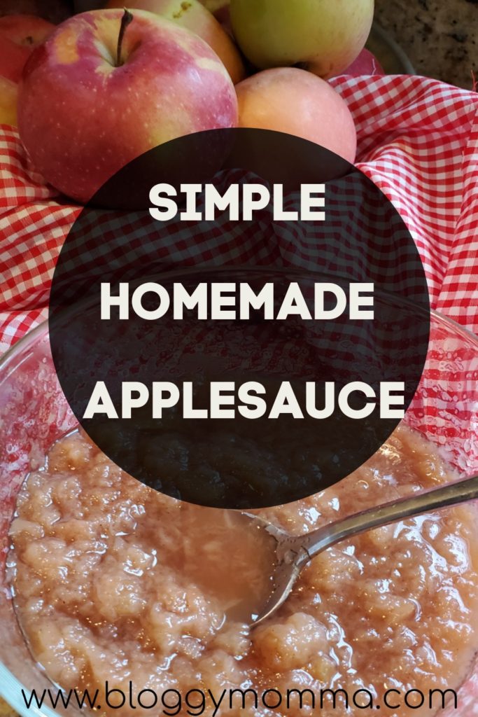 simple homemade applesauce