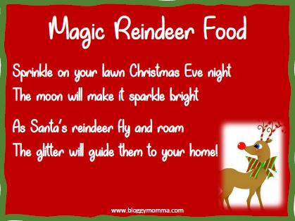 magic reindeer food