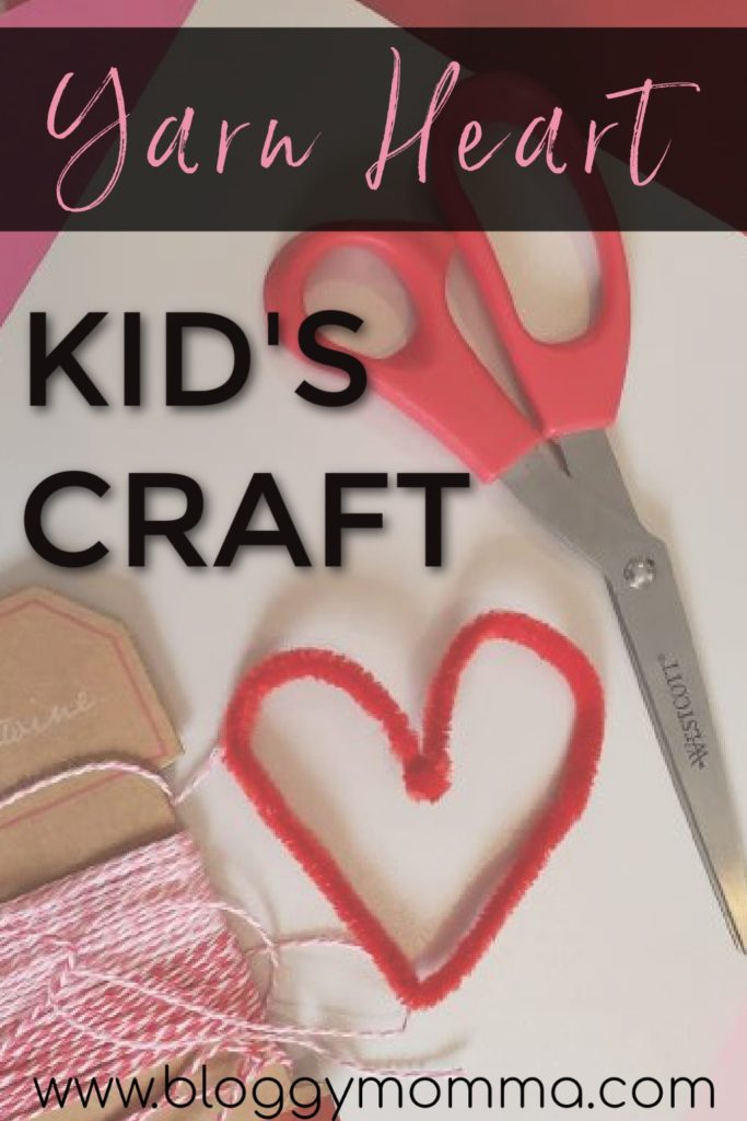 YARN HEART KID'S CRAFT