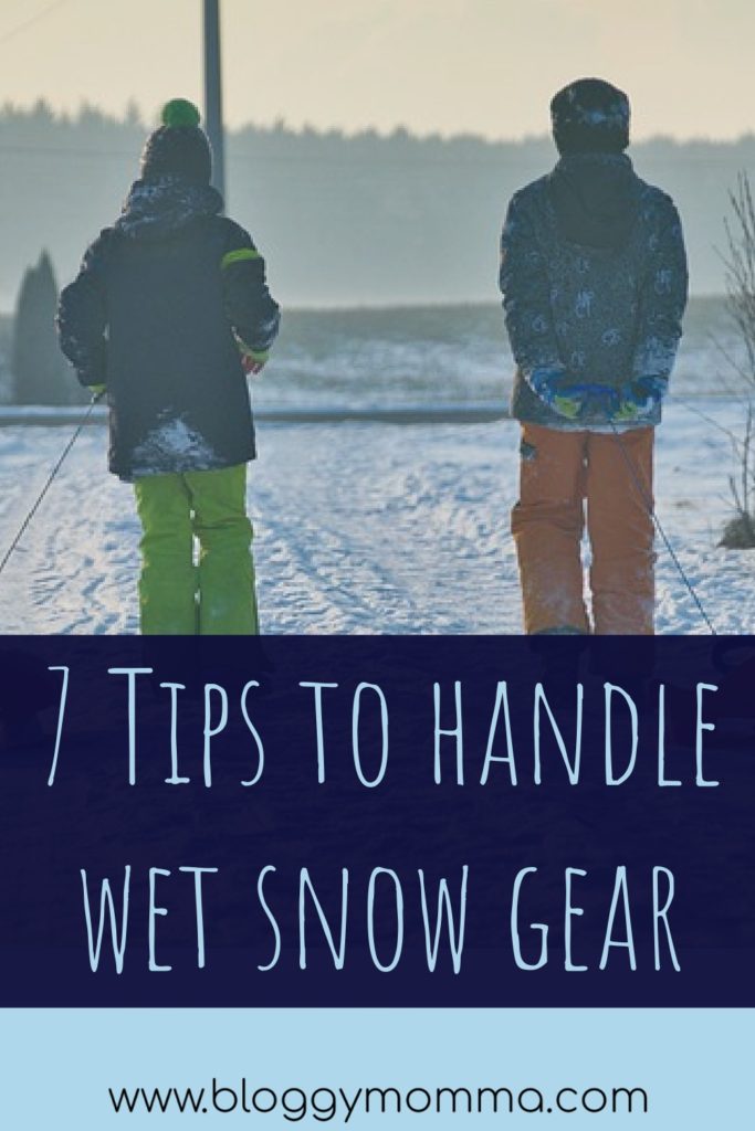 7 Tips to Handle ALL Your Kid's Wet Snow Gear