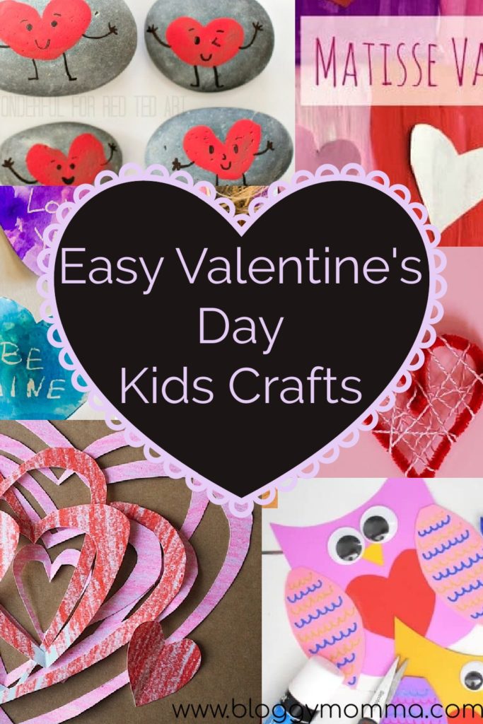 Kid's Valentines crafts