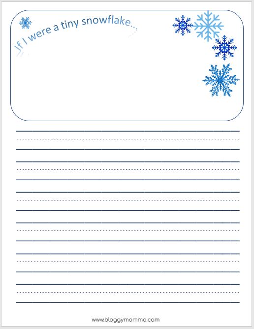 Snowflake Writing Prompt