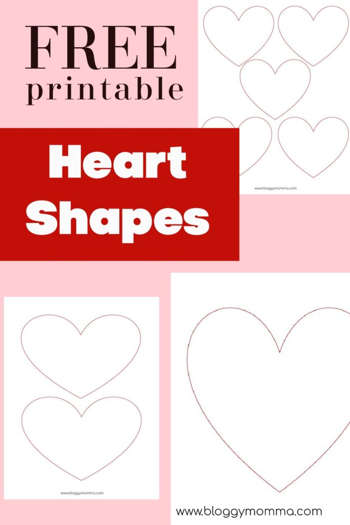 Heart shaped printable
