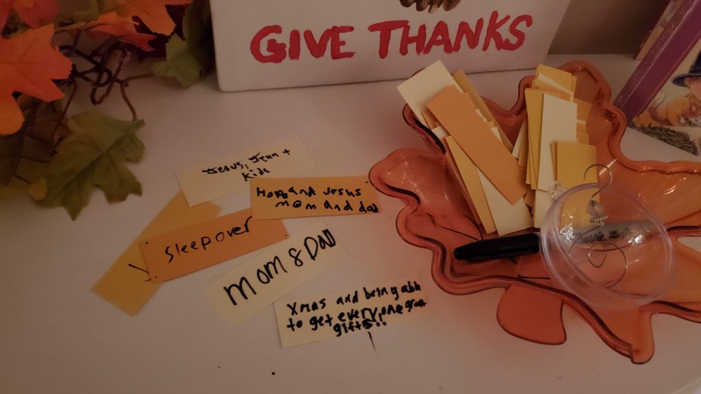 Thankful Notes