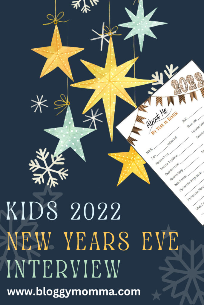 2022 Kids New Years eve interview